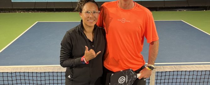 Honza and Lauren Founders of Hawaii Pickleball Academy