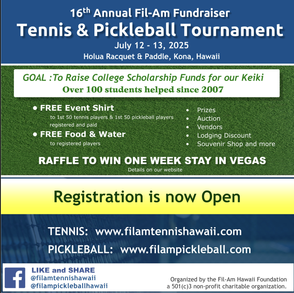 Filam Tennis and Pickleball Tournament Filam Tennis and Pickleball Tournament