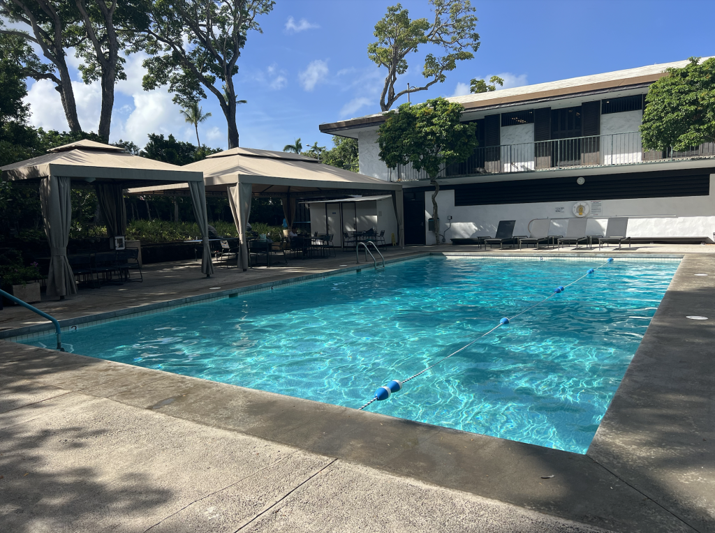 Playing Pickleball at The Pacific Club