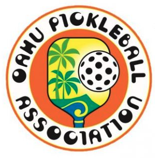 Oahu Pickleball Association Logo