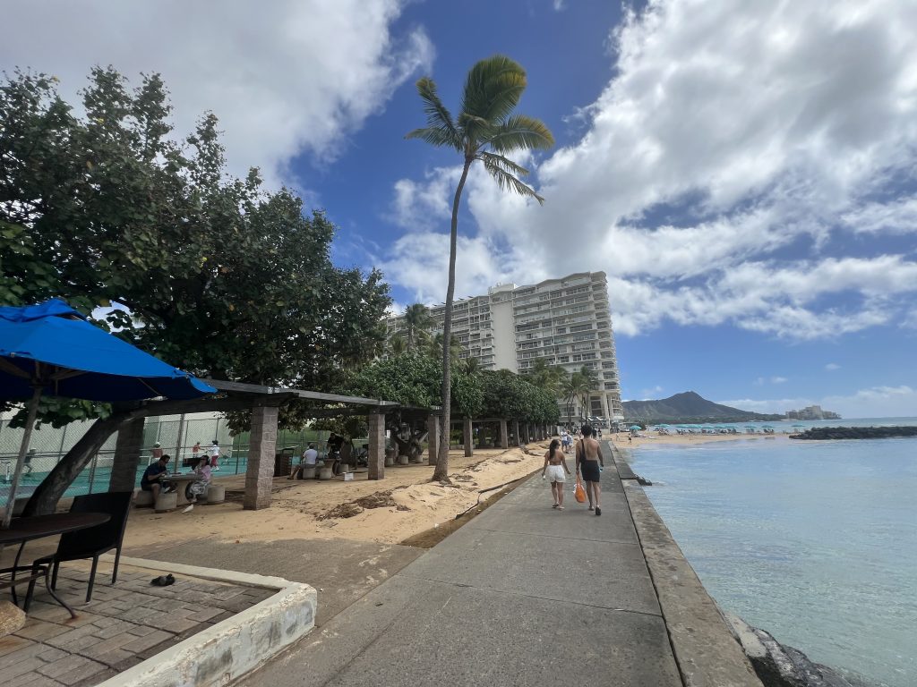 Fort DeRussy Beach Park pickleball courts