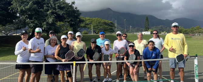 Clinic recab Hawaii Pickleball Academy