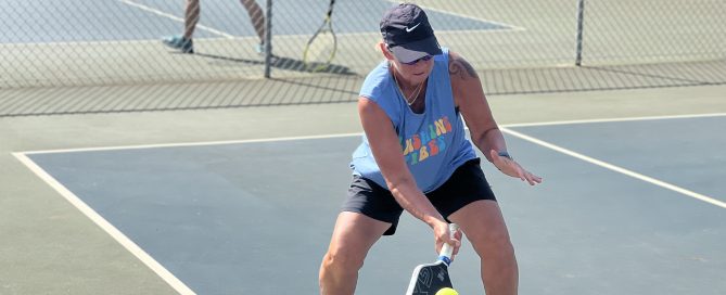 Shay Playing with Hawaii Pickleball
