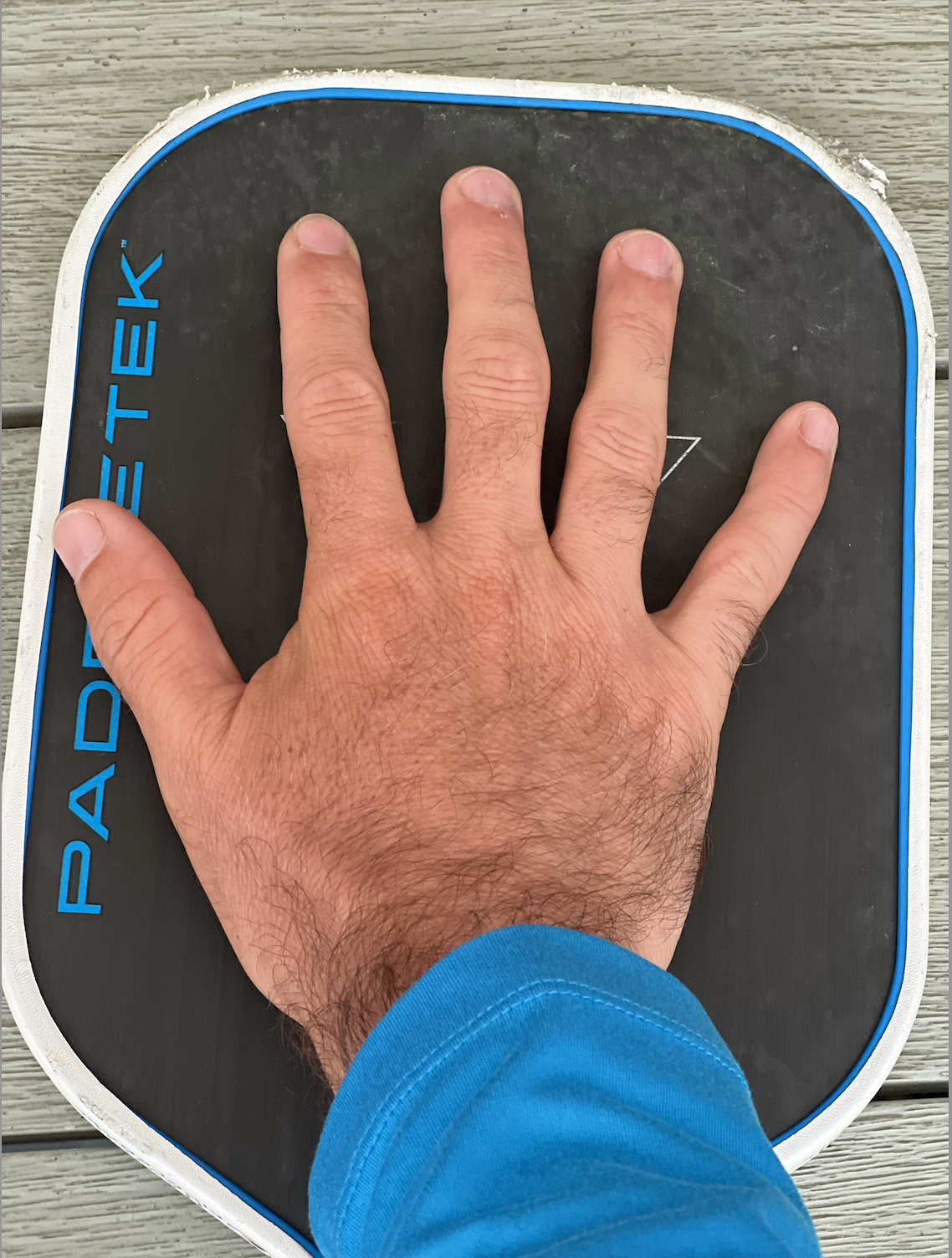 Pickleball Forehand Grip set up