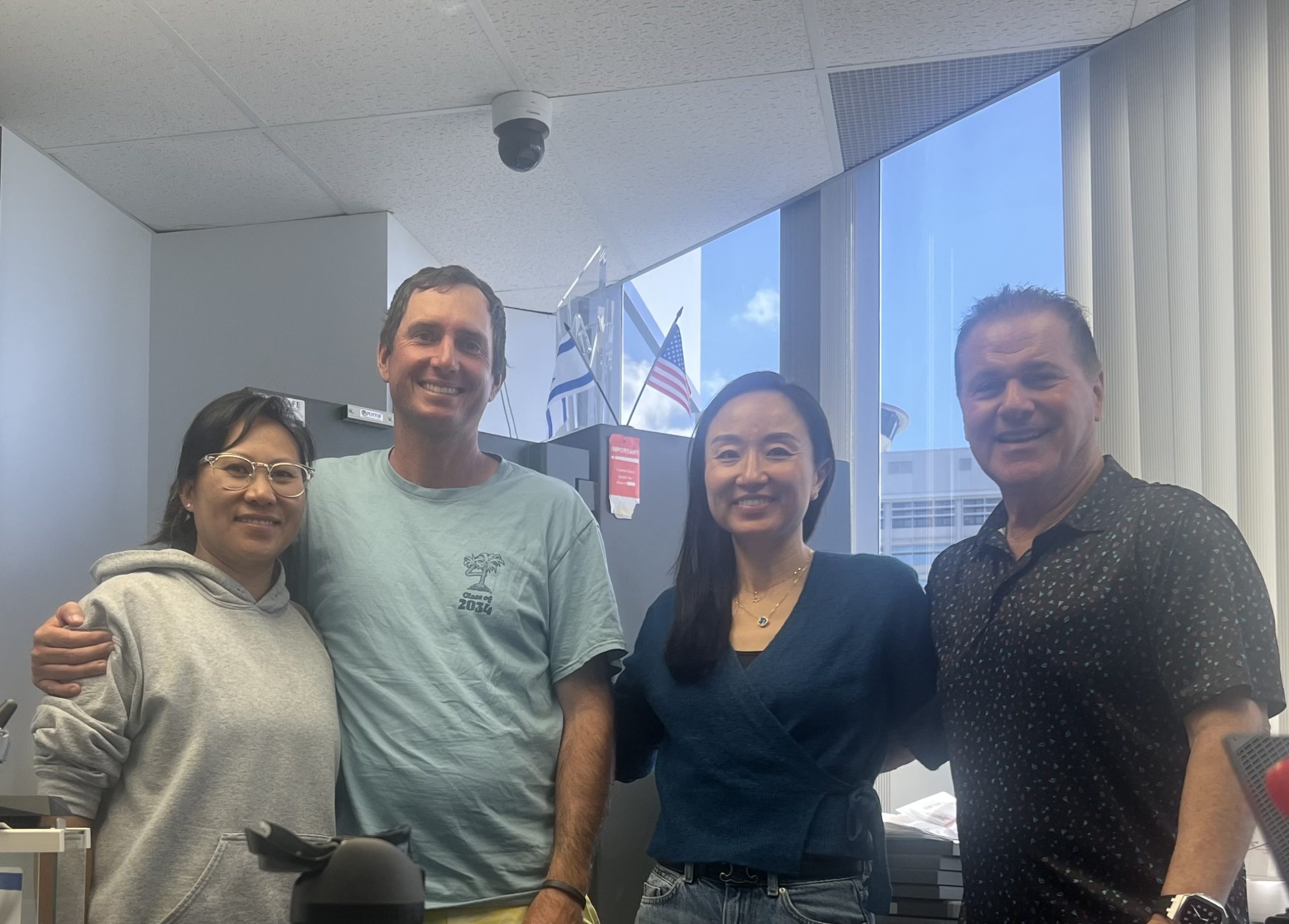 House of DIamonds Honza, Lauren, Masami and Doron