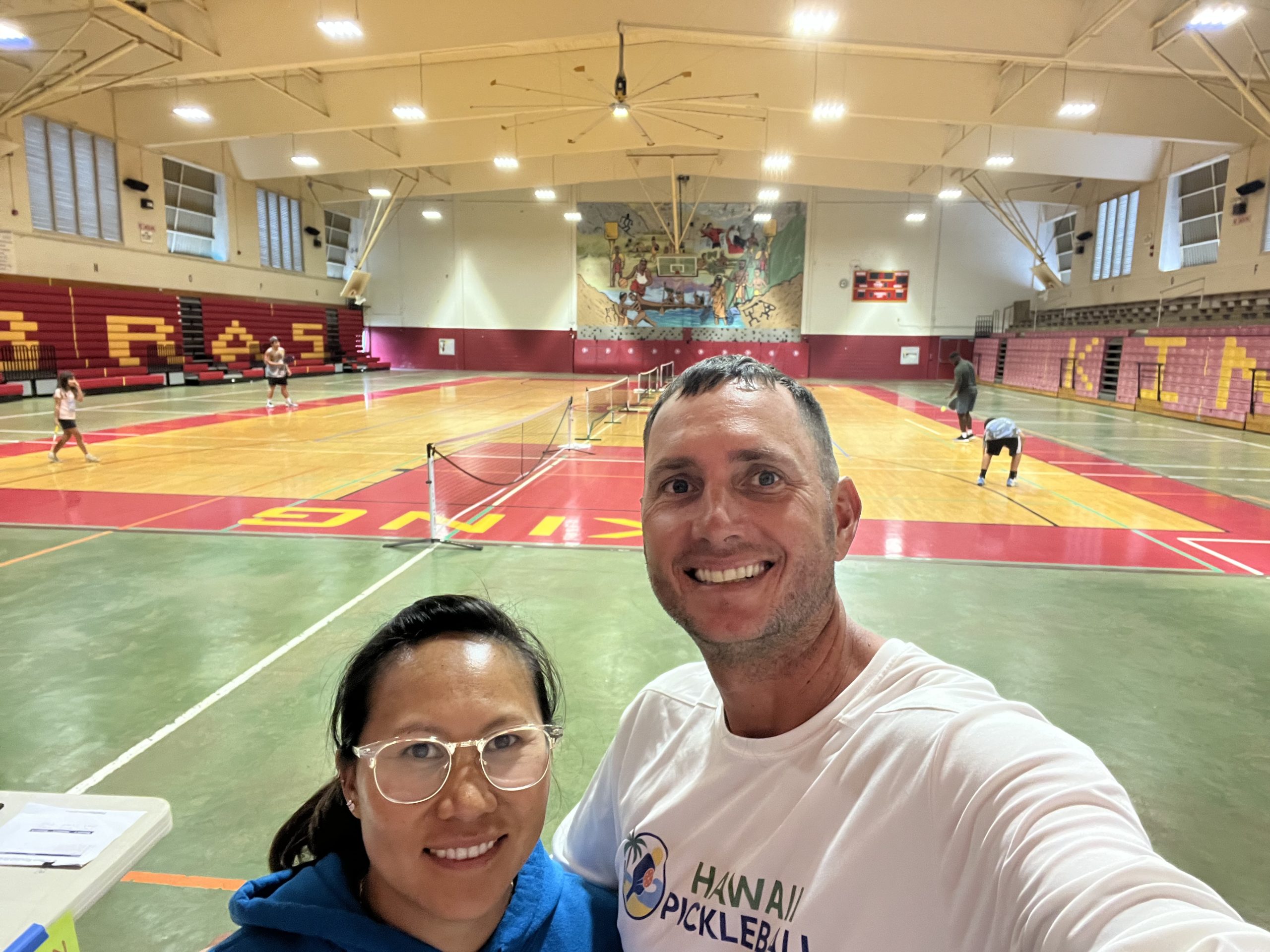 Honza and Laure Hroch Co-Directors Hawaii pickleball Open Singles Championship Honza and Laure Hroch Co-Directors Hawaii pickleball Open Singles Championship