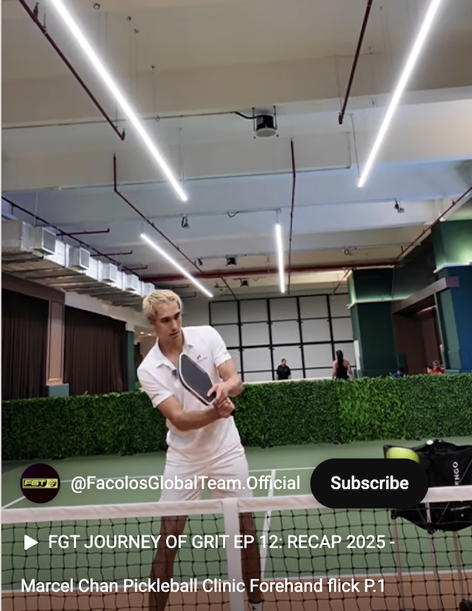 Forehand Flick Marcel Chan
